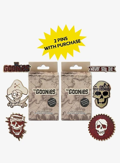 Goonies Mystery Enamel Pin Blind Box Series 2 Pack