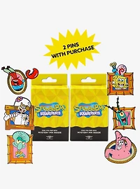 SpongeBob SquarePants Character Portraits Mystery Enamel Pin Blind Box Series 2 Pack