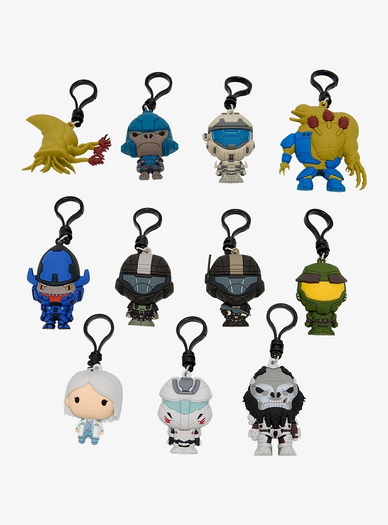 Halo Series 3 Blind Bag Figural Bag Clip