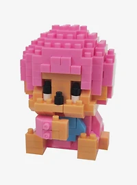 Nanoblock Monchhichi-Kun (Taffy Pink) Character Collection Series Model Kit