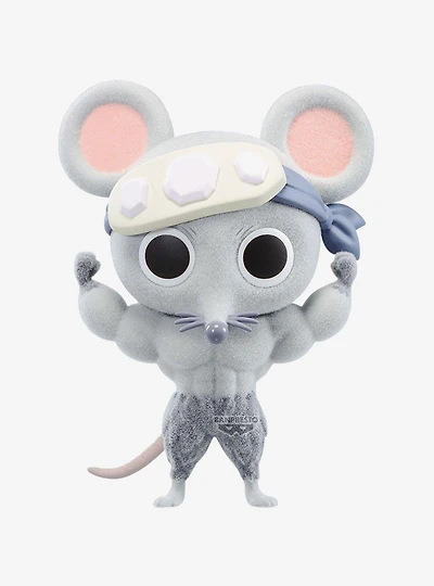Demon Slayer: Kimetsu no Yaiba Fluffy Puffy Muscular Mice (Ver. A) Flocked Figure