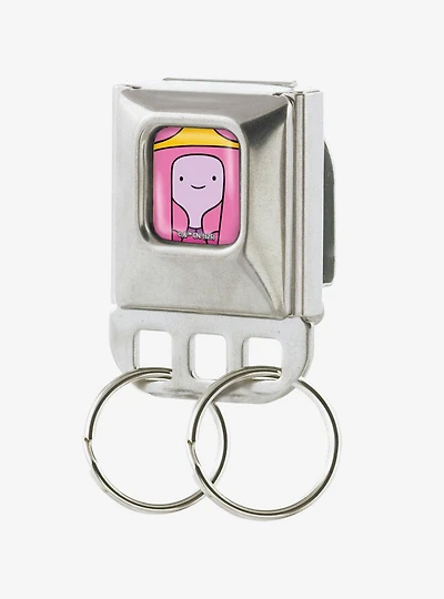 Adventure Time Princess Bubblegum Face Close Up Seatbelt Buckle Keychain