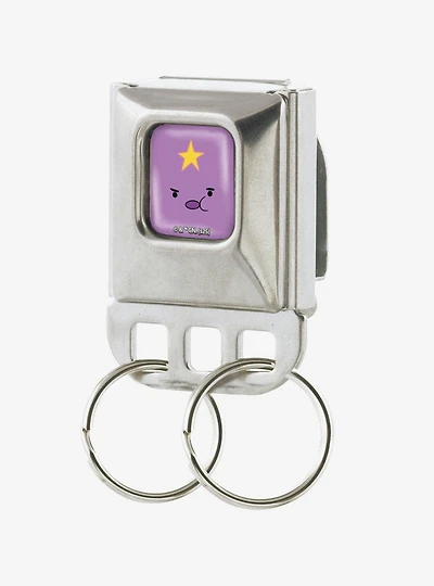 Adventure Time Lumpy Space Princess Face Close Up Seatbelt Buckle Keychain