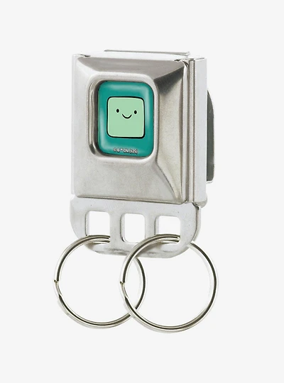 Adventure Time BMO Face Close Up Seatbelt Buckle Keychain