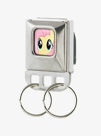 My Little Pony Fluttershy Face Close Up Seatbelt Buckle Keychain