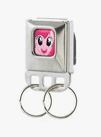 My Little Pony Pinkie Pie Face Close Up Seatbelt Buckle Keychain