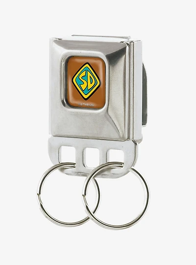 Scooby-Doo! SD Dog Tag Emblem Seatbelt Buckle Keychain