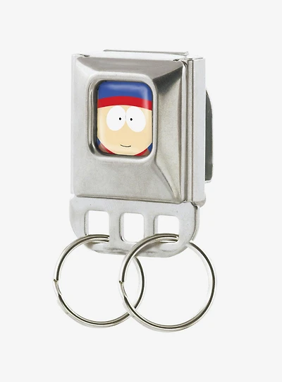 South Park Stan Marsh Face Close Up Seatbelt Buckle Keychain