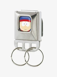 South Park Stan Marsh Face Close Up Seatbelt Buckle Keychain
