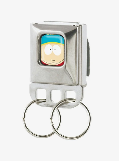 South Park Eric Cartman Face Close Up Full Color Seatbelt Buckle Keychain