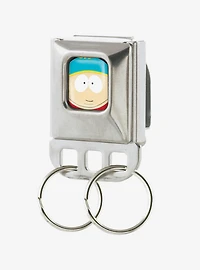South Park Eric Cartman Face Close Up Full Color Seatbelt Buckle Keychain