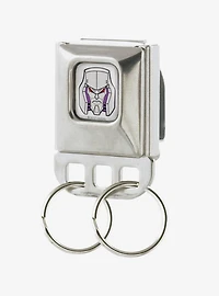 Transformers Megatron Face Seatbelt Buckle Keychain