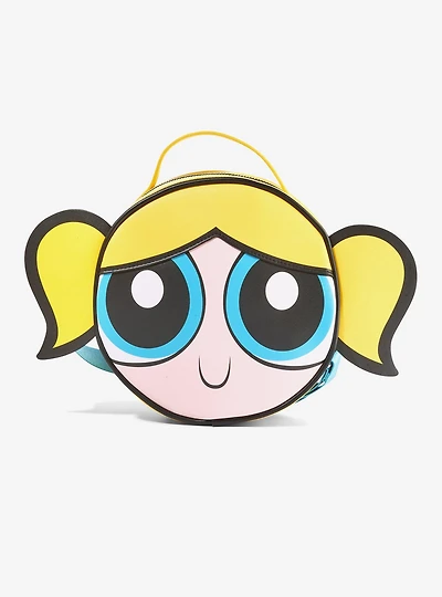 The Powerpuff Girls Bubbles Smiling Face Close Up Crossbody Bag