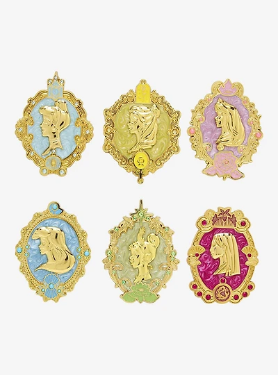 Disney Princess Golden Brooch Blind Box Enamel Magnet - BoxLunch Exclusive