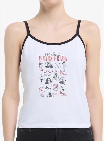 The Devil Wears Prada 2 Fashion Collage Womens Cami