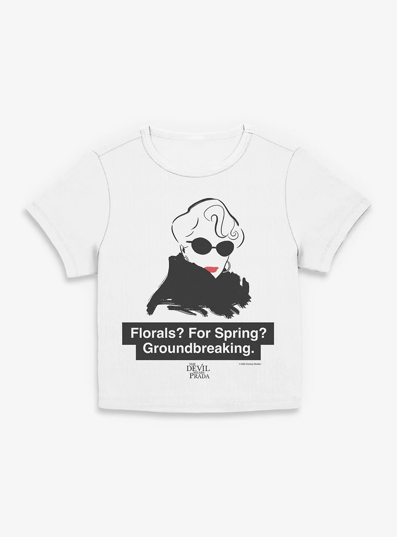 The Devil Wears Prada Florals For Spring Women Baby T-Shirt