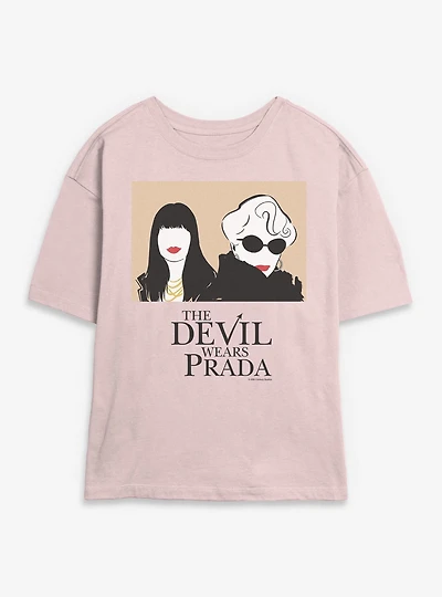 The Devil Wears Prada Miranda And Andrea Womens Skimmer T-Shirt