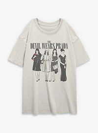 The Devil Wears Prada Andy's Fashion Looks Womens Oversized T-Shirt