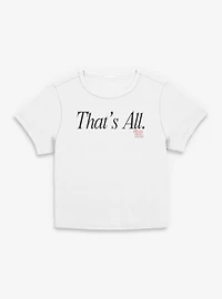 The Devil Wears Prada That's All Women Baby T-Shirt