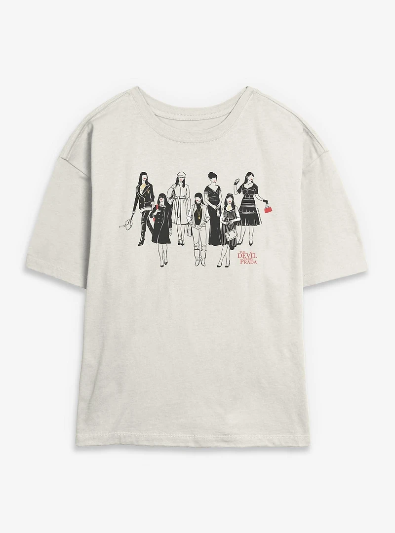 The Devil Wears Prada Andy's Fashion Womens Skimmer T-Shirt