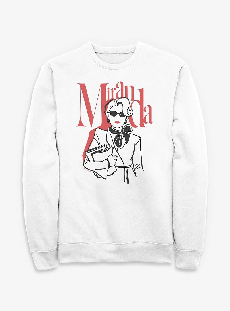 The Devil Wears Prada 2 Miranda Fashion Sketch Sweatshirt