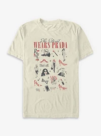 The Devil Wears Prada 2 Fashion Collage Garment-Dyed T-Shirt