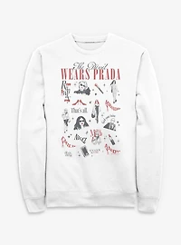 The Devil Wears Prada 2 Fashion Collage Sweatshirt