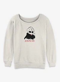 The Devil Wears Prada Miranda Judging You Womens Slouchy Sweatshirt
