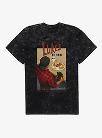 Gilmore Girls Luke's Diner Hartford Connecticut Mineral Wash T-Shirt