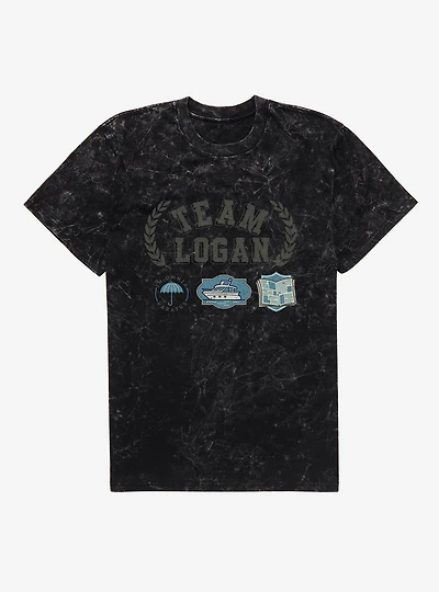 Gilmore Girls Team Logan Mineral Wash T-Shirt