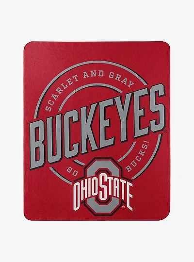 NCAA Ohio State Campaign Fleece Throw Blanket