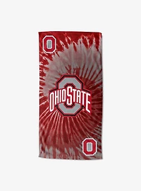NCAA Ohio State Psychedelic Beach Towel