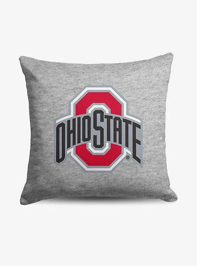 NCAA Ohio State Buckeyes Logo Sweatshirt Pillow