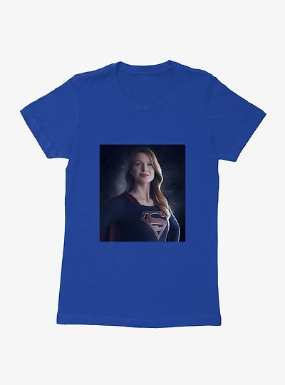 Supergirl Portrait Womens T-Shirt