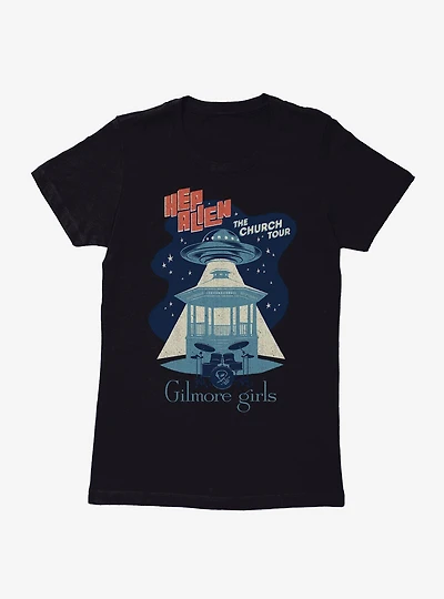 Gilmore Girls Hep Alien The Church Tour Womens T-Shirt