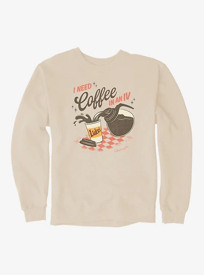 Gilmore Girls I Need Coffee An IV Sweatshirt