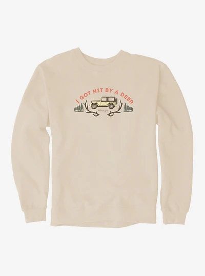 Gilmore Girls I Got Hit By A Deer Sweatshirt