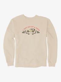 Gilmore Girls I Got Hit By A Deer Sweatshirt