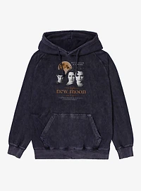 Twilight New Moon Bella, Jacob & Edward Mineral Wash Hoodie