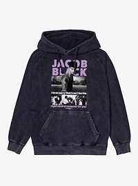 Twilight Jacob Black The Right Monster For You Mineral Wash Hoodie