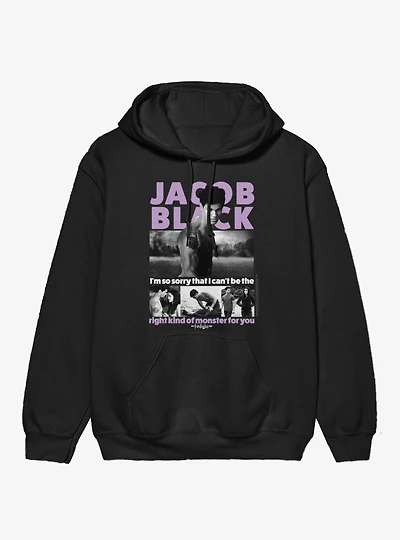 Twilight Jacob Black The Right Monster For You Hoodie