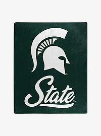NCAA Michigan State Signature Raschel Throw Blanket