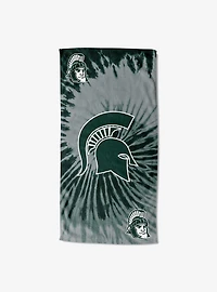 NCAA Michigan State Psychedelic Beach Towel