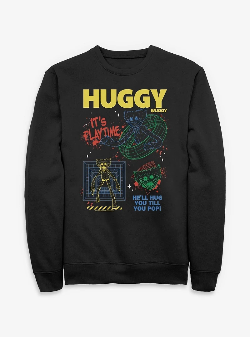 Poppy Playtime Huggy Wuggy Wants To Play Sweatshirt