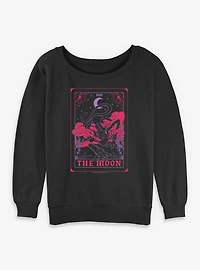 Poppy Playtime Catnap The Moon Tarot Womens Slouchy Sweatshirt