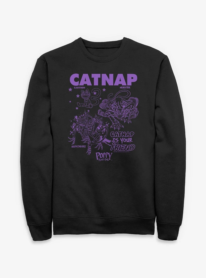 Poppy Playtime Catnap Just Kitten Sweatshirt