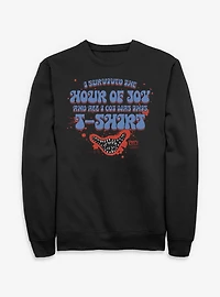 Poppy Playtime I Survived The Hour Of Joy Sweatshirt