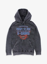 Poppy Playtime I Survived The Hour Of Joy Mineral Wash Hoodie