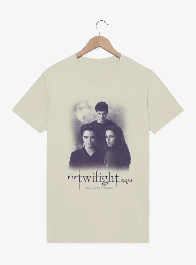 Twilight Saga Jacob Edward Bella Full Moon T-Shirt
