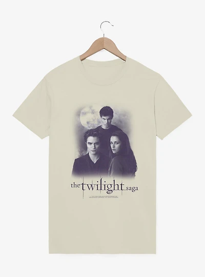Twilight Saga Jacob Edward Bella Full Moon T-Shirt